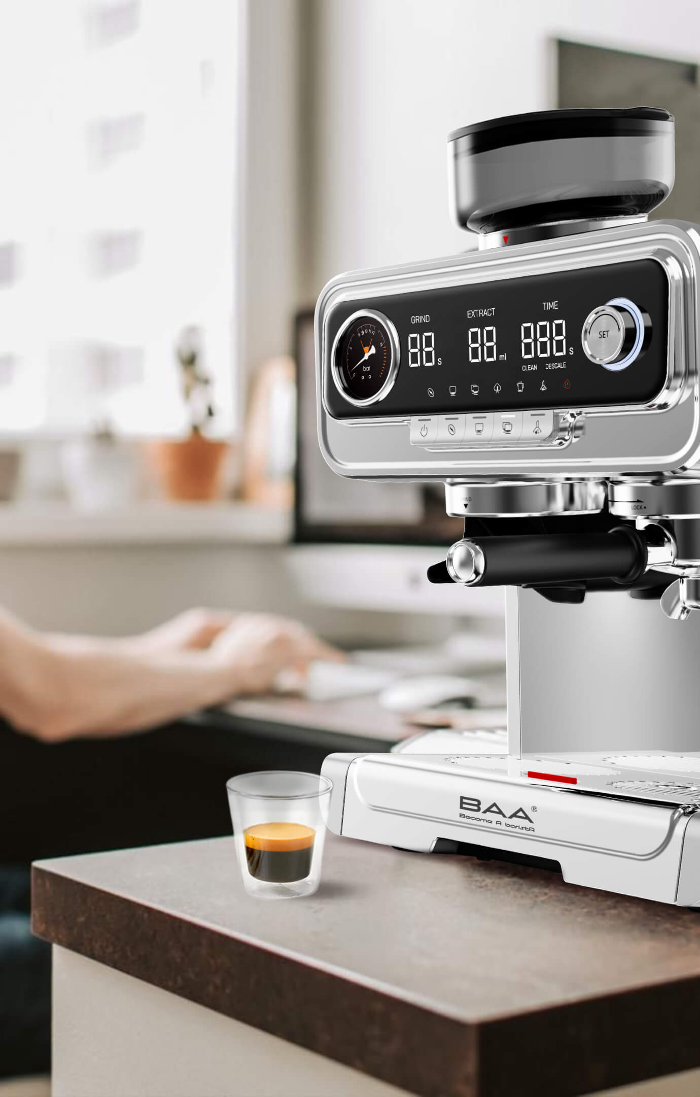 Máy pha cà phê BAA 969