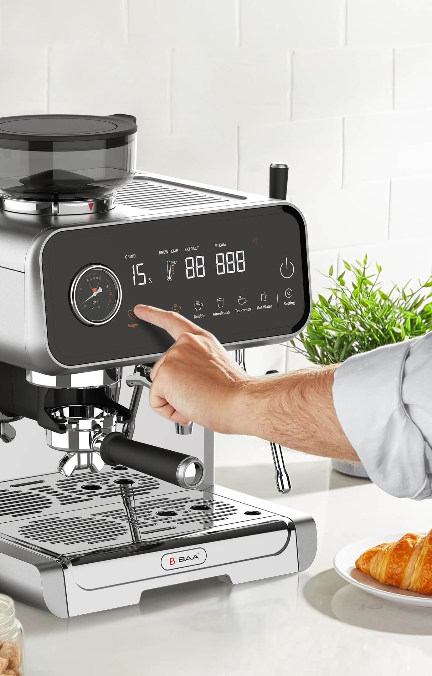 Máy pha cà phê BAA 989