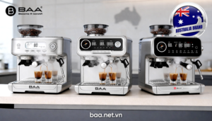 Máy pha cà phê BAA của nước nào? Đánh giá chi tiết máy pha cà phê BAA có tốt không?