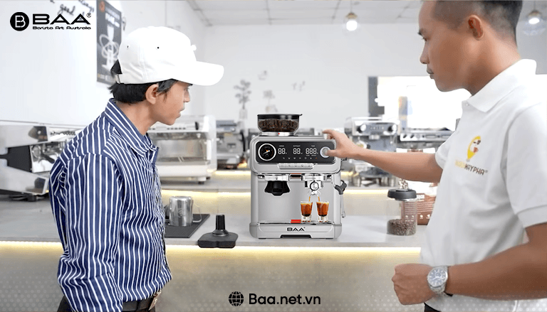 Mua máy pha cà phê BAA chính hãng ở đâu uy tín?