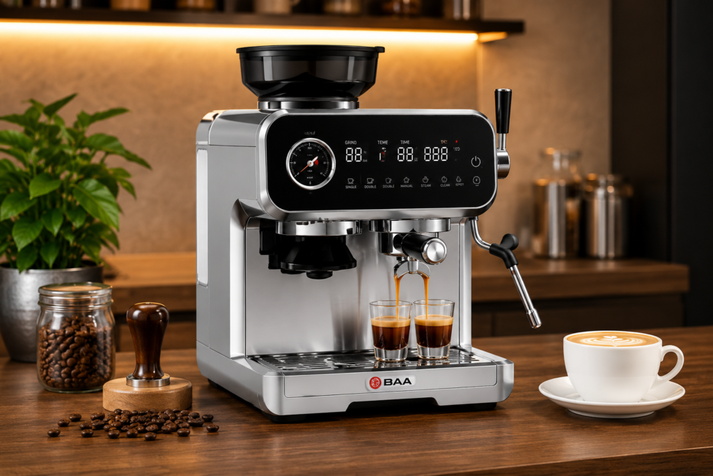 BAA 989 có phải mẫu máy pha cà phê đáng mua cho người mới?