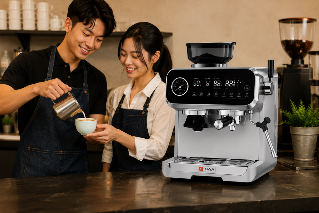 BAA 989 có phải mẫu máy pha cà phê đáng mua cho người mới?