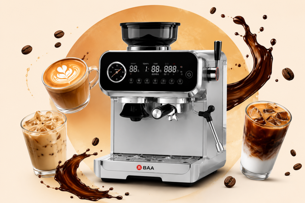 BAA 989 có phải mẫu máy pha cà phê đáng mua cho người mới?