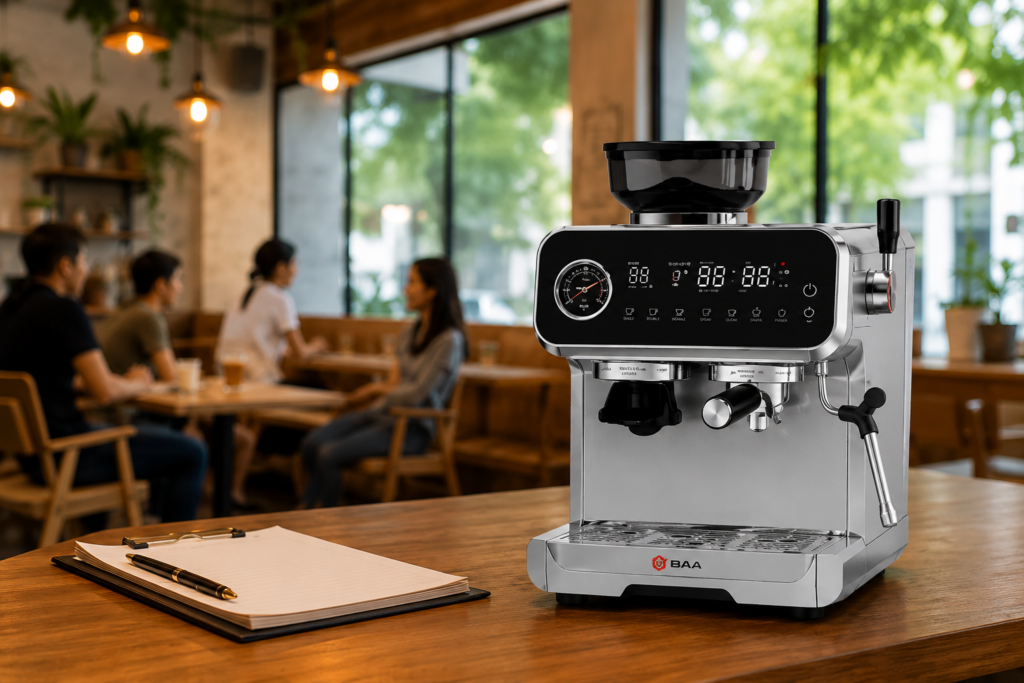 BAA 989 có phải mẫu máy pha cà phê đáng mua cho người mới?