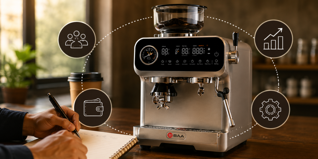 Những điều cần biết trước khi mua máy pha cà phê BAA