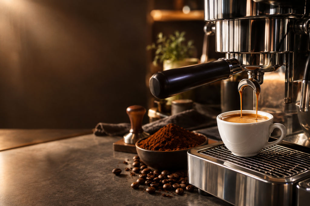 Cách Pha Espresso Bằng Máy Chuẩn Vị Ý Bí Quyết Lớp Crema Dày Mịn Từ Chuyên Gia