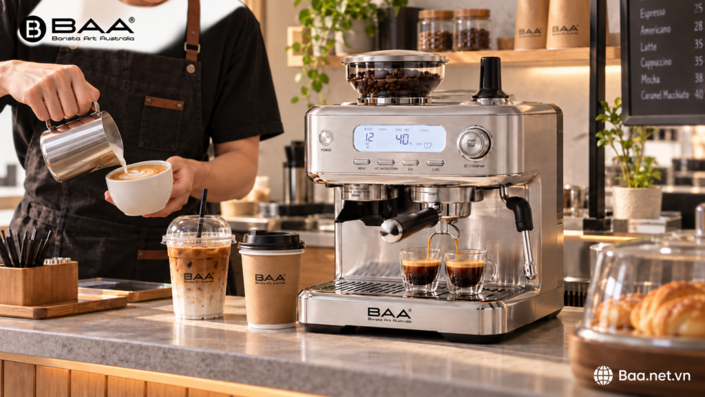 Đánh Giá Máy Pha Cà Phê BAA 868: Có Tốt Không? 