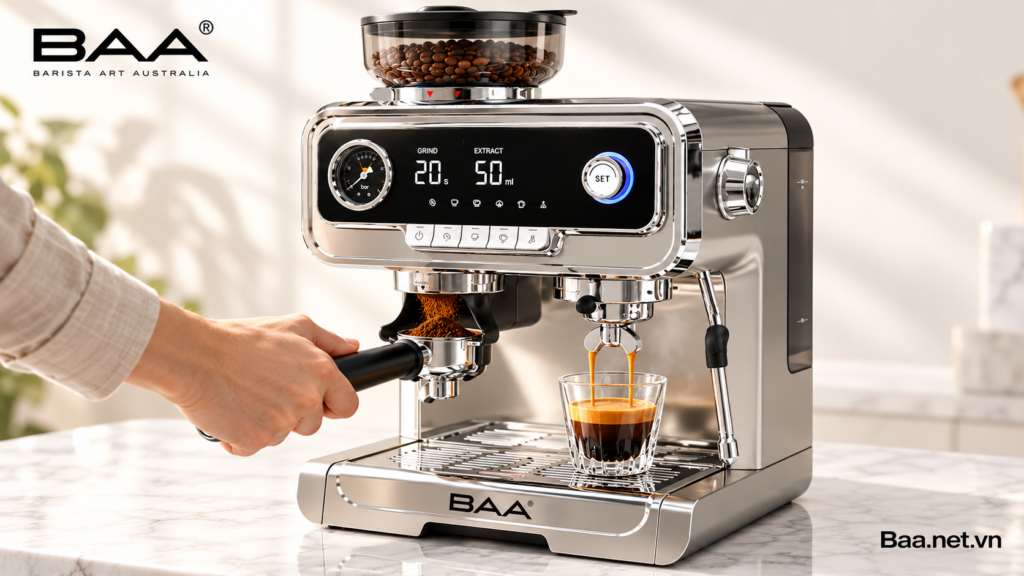 So Sánh Máy Pha Cà Phê BAA 989 Pro và BAA 969: Nên Chọn Máy Nào?